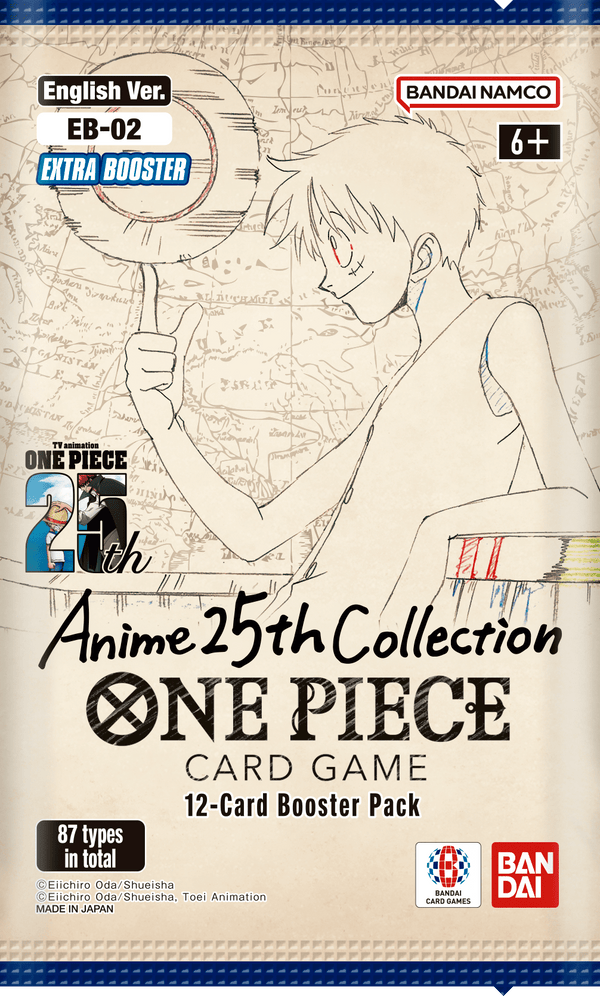 ONE PIECE Card Game – Extra Booster Anime 25th Collection EB-02 Booster Box